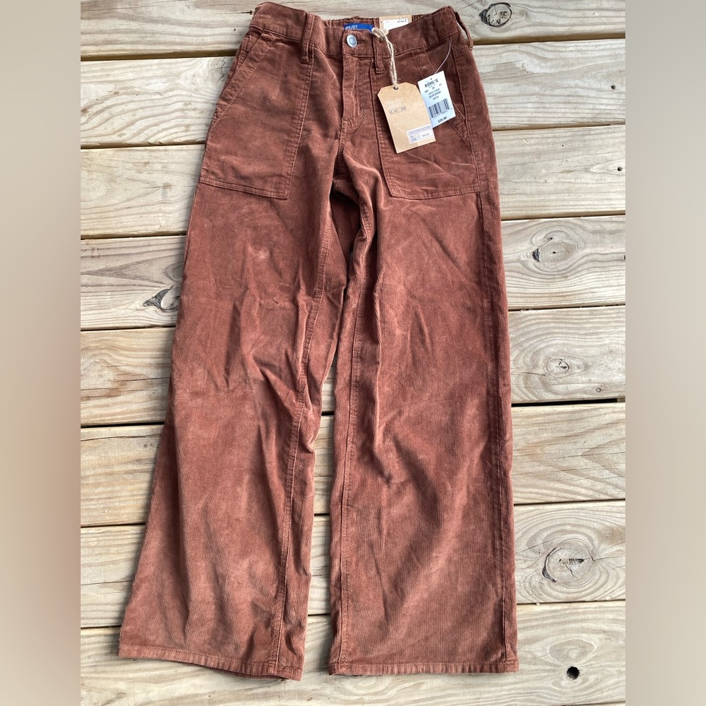 Kohl's womens Rust Corduroy Pants